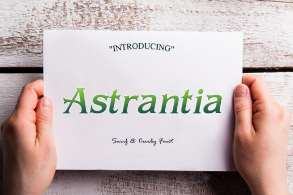 Astrantia Serif Font for Elegant Branding