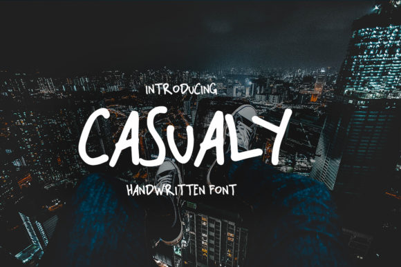 Casualy Handwritten Font for Makers