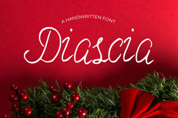 Diascia Script Font for Elegant Brand Identity Design