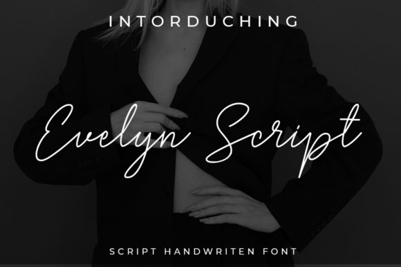 Evelyn Script: A Refined Handwritten Font for Editorial Design