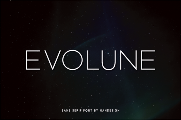 Evolune: The Minimal Sans Serif Font for Cohesive Business Branding