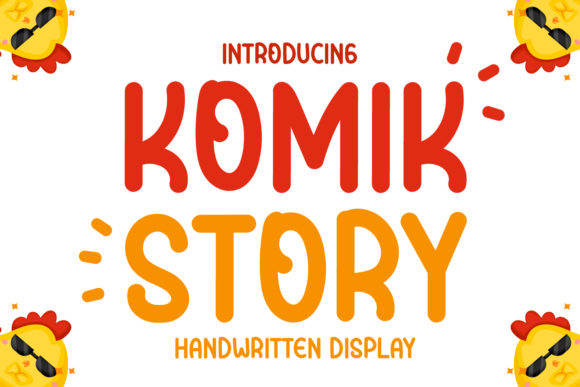 Komik Story: A Magical Script Handwritten Font for Warm, Inviting Typography