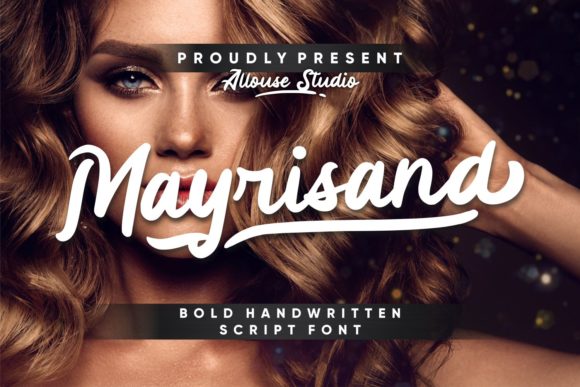 Mayrisand: A Bold Script Handwritten Font for Logos and Headlines