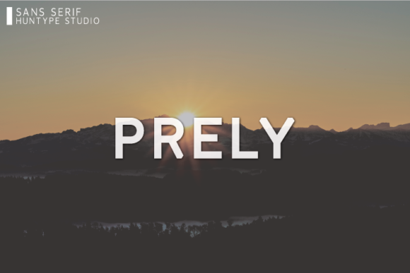 Prely: A Thick, Simple Sans Serif Font for Branding That Stands Out