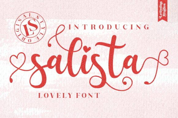 Salista: A Sweet & Delicate Script Handwritten Font for Crafters