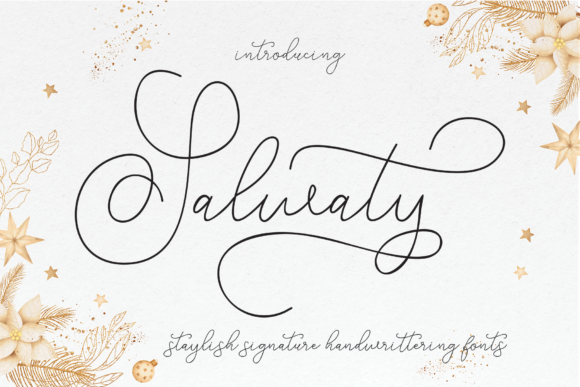 Salwaty: A Delicate Script Handwritten Font for Elegant Branding