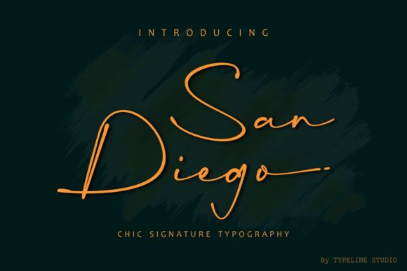 San Diego Font: A Delicate Handwritten Typeface for Personalized Campaigns
