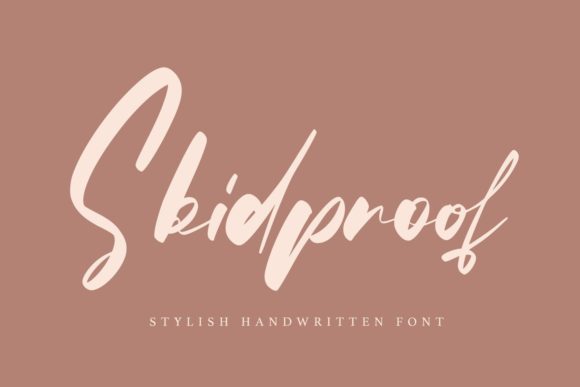 Skidproof Font for Elegant, Trustworthy Branding