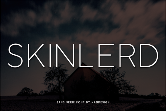 Skinlerd Font: A Thin Sans Serif for Modern Business Branding