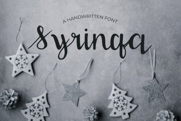 Syringa: A Delicate Script Font for Modern Marketers