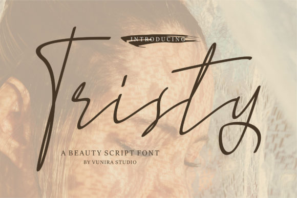 Tristy: A Thin and Elegant Handwritten Font for Digital Branding