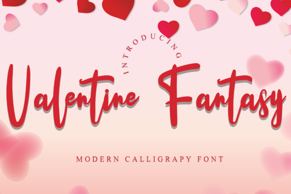 Valentine Fantasy Script Handwritten Font for Makers